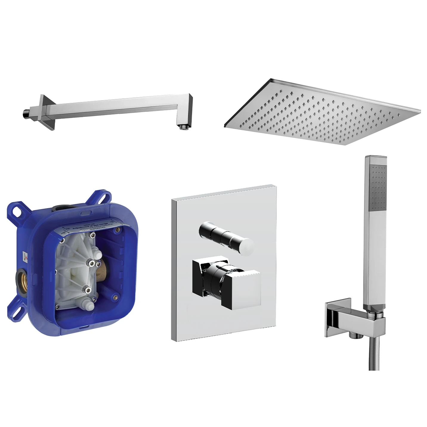 Steinkamp Life Unterputz-Brausekomplett-Set 4 Steinkamp Life Unterputz-Brausekomplett-Set – Bild 2