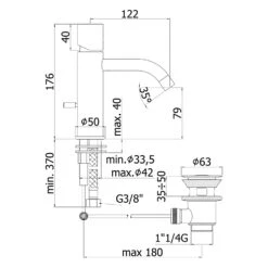Steinkamp Living Waschtisch-Einhebelmischer Mit Zugstangen-Ablaufgarnitur, Mit Wasserspar-Strahlregler 5L/Min -Megabad Verkäufe steinkamp badarmaturen light waschtisch waschtischarmatur mit 5327360