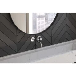 Steinkamp Living Wand-Waschtisch Einhebelmischer Incl. Grundkörper, Mit Wasserspar-Strahlregler 5L/Min, Ausladung 17,8 Cm -Megabad Verkäufe steinkamp badarmaturen living 2 waschtisch unterputz 5889193