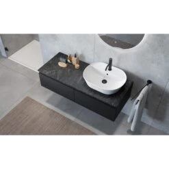 Steinkamp Living Black Waschtisch-Einhebelmischer Ohne Abl.-Garnitur, Mit Wasserspar-Strahlregler 5L/Min -Megabad Verkäufe steinkamp badarmaturen living waschtisch black waschtischarmatur 13917927