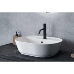 Steinkamp Living Black Waschtisch-Einhebelmischer Mit Zugstangen-Ablaufgarnitur, Mit Wasserspar-Strahlregler 5L/Min -Megabad Verkäufe steinkamp badarmaturen living waschtisch black waschtischarmatur 13917930