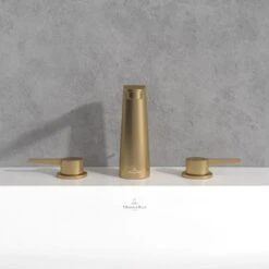 Villeroy & Boch Conum Dreiloch-Waschtischarmatur Mit Zugstangen-Ablaufgarnitur -Megabad Verkäufe villeroy boch alle kollektionen conum armaturen 13751916