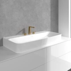 Villeroy & Boch Conum Dreiloch-Waschtischarmatur Mit Zugstangen-Ablaufgarnitur -Megabad Verkäufe villeroy boch alle kollektionen conum armaturen 13752126