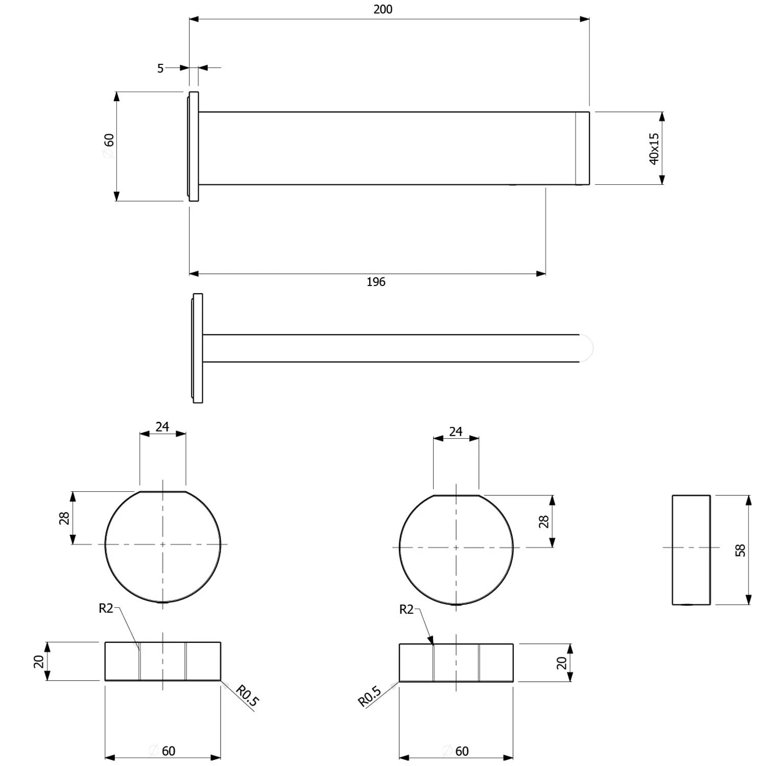 Villeroy & Boch Dawn Waschtischauslauf-Set Ohne Ablaufgarnitur 7 Villeroy & Boch Dawn Waschtischauslauf-Set Ohne Ablaufgarnitur – Bild 5