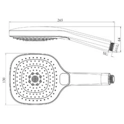 Villeroy & Boch Infinity Showers Handbrause Eckig 11 Villeroy & Boch Infinity Showers Handbrause Eckig -Megabad Verkäufe villeroy boch alle kollektionen infinity showers 13692986
