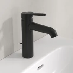 Villeroy & Boch Skyla Einhebel-Waschtischarmatur Mit Zugstangen- Ablaufgarnitur