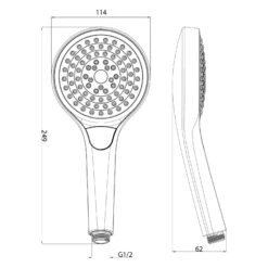 Villeroy & Boch Taro Handbrause Rund Mit 3 Strahlarten 16 Villeroy & Boch Taro Handbrause Rund Mit 3 Strahlarten -Megabad Verkäufe villeroy boch alle kollektionen taro armaturen 13800588