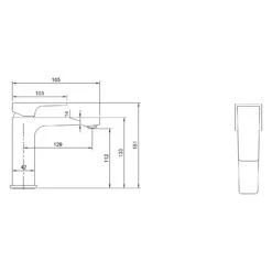 Villeroy & Boch Taro Einhebel-Waschtischarmatur Ohne Ablaufgarnitur -Megabad Verkäufe villeroy boch alle kollektionen taro armaturen 13800603