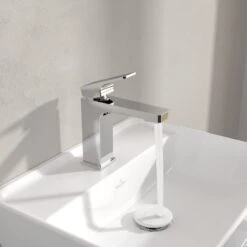 Villeroy & Boch Taro Einhebel-Waschtischarmatur Ohne Ablaufgarnitur -Megabad Verkäufe villeroy boch alle kollektionen taro armaturen 13800625