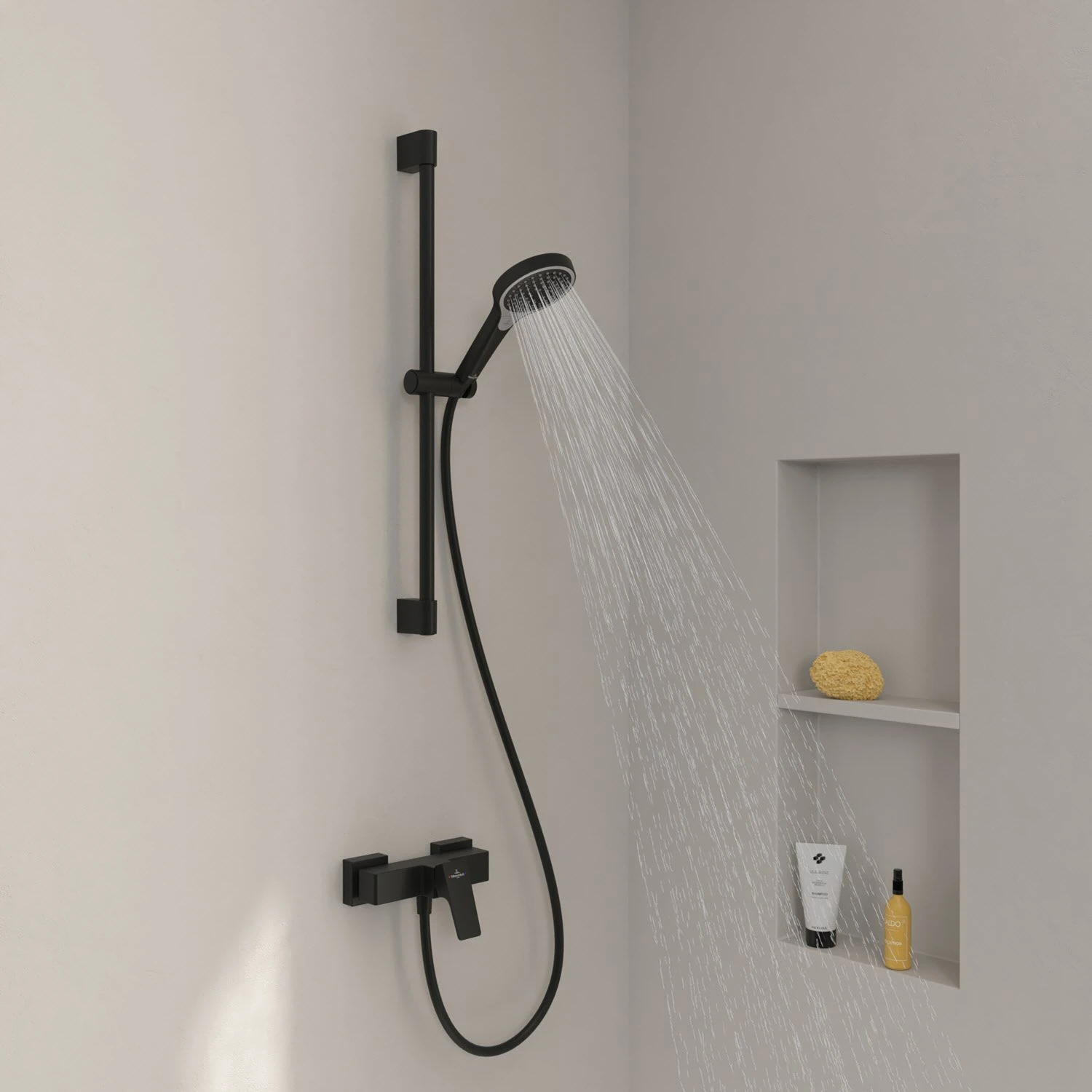 Villeroy & Boch Taro Handbrause Rund Mit 3 Strahlarten 5 Villeroy & Boch Taro Handbrause Rund Mit 3 Strahlarten – Bild 3