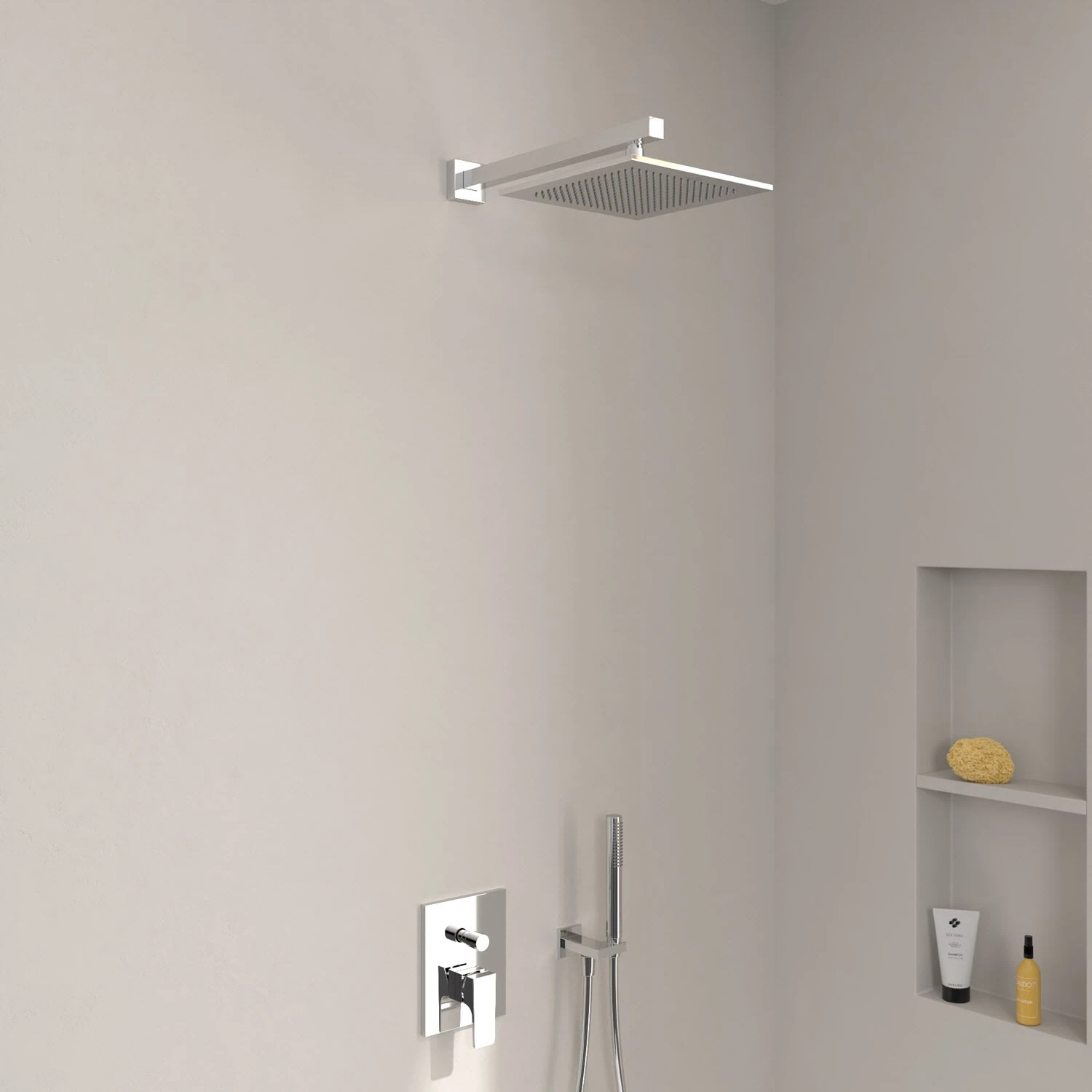 Villeroy & Boch Taro Duschsystem Mit Brausehalter, Stabhandbrause Und UP-Einhebel-Armatur 13 Villeroy & Boch Taro Duschsystem Mit Brausehalter, Stabhandbrause Und UP-Einhebel-Armatur – Bild 11