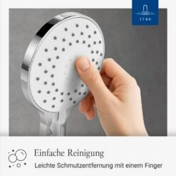 Villeroy & Boch Universal Showers Handbrause Mit Drei Strahlarten, Rund -Megabad Verkäufe villeroy boch alle kollektionen universal showers 14008126