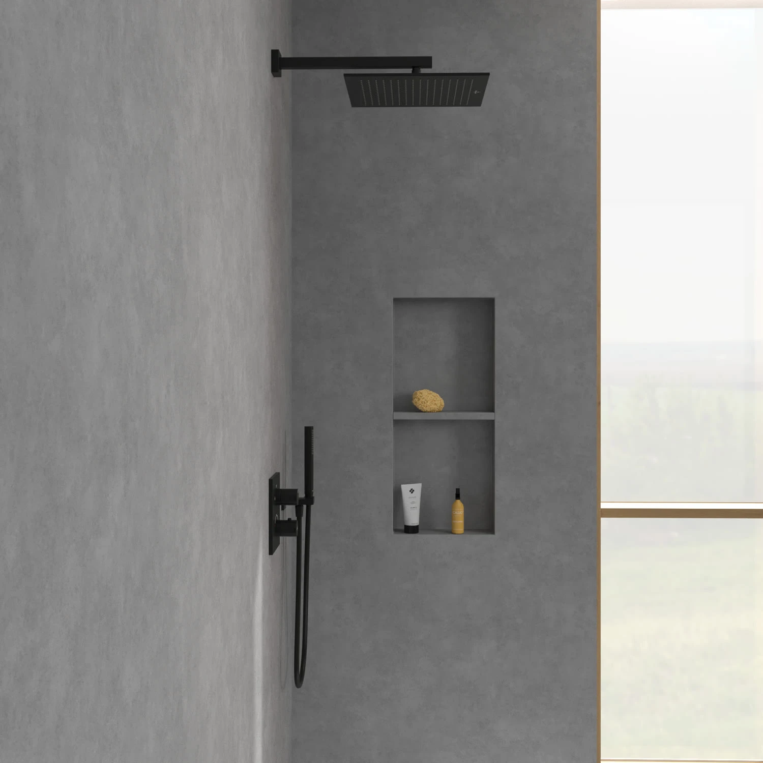 Villeroy & Boch Universal Taps & Fittings Unterputz-Thermostat-Set Inkl. Regenbrause Und Handbrause 8 Villeroy & Boch Universal Taps & Fittings Unterputz-Thermostat-Set Inkl. Regenbrause Und Handbrause – Bild 6