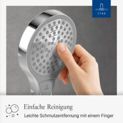 Villeroy & Boch Verve Showers Handbrause Mit Drei Strahlarten -Megabad Verkäufe villeroy boch alle kollektionen verve showers 14008097
