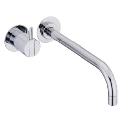 Vola Wand-Waschtisch-Eingriffmischer UP Mit Auslauf Rechts, Ausladung 22,5 Cm